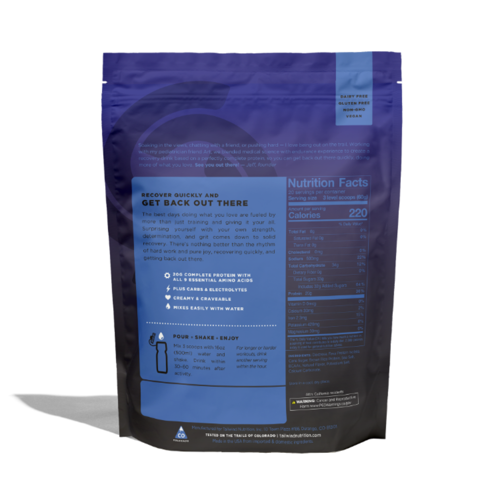 Tailwind Recovery Mix - 20g Protein