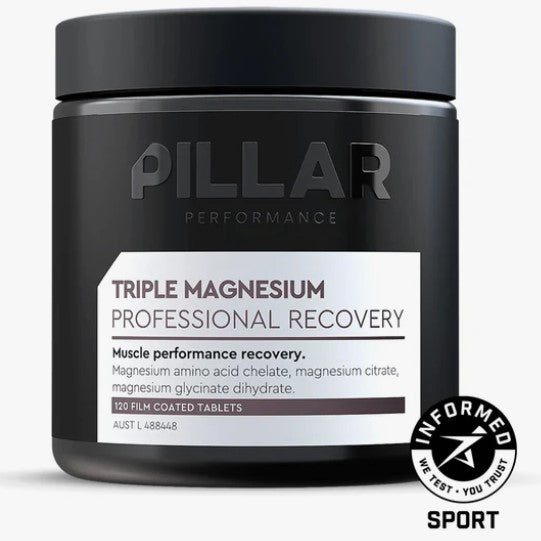 Pillar Performance Triple Magnesium Professional Recovery Tablets