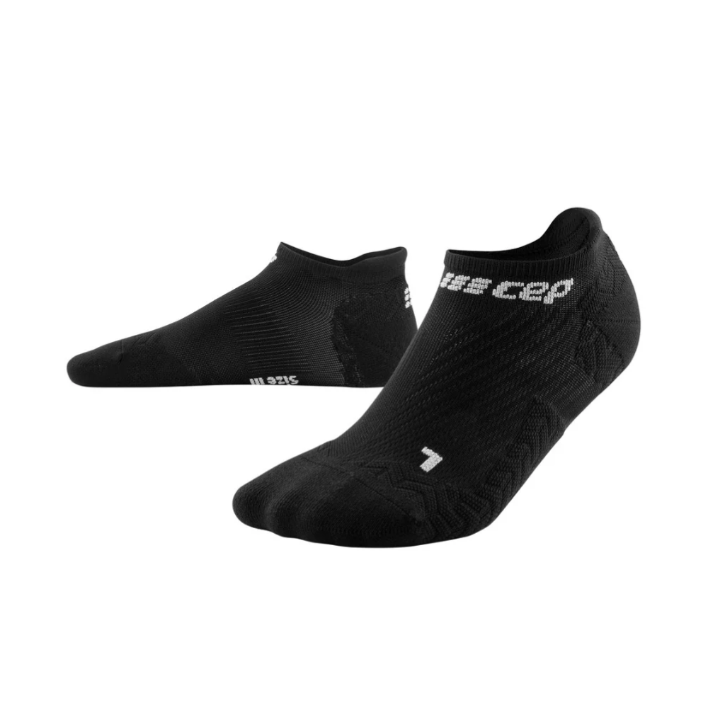 Mens CEP No Show Socks Ultralight Compression