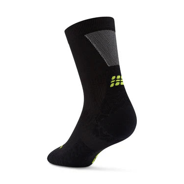 Womens CEP Mid Cut Socks CORE RUN Ultralight Light Cushion Compression