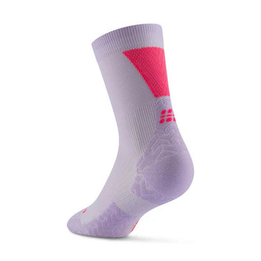Womens CEP Mid Cut Socks CORE RUN Ultralight Light Cushion Compression