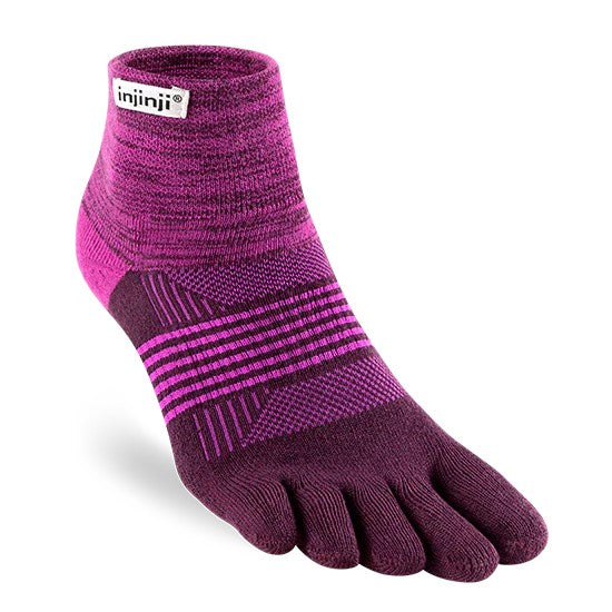 Womens Injinji Trail Midweight Mini-Crew