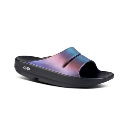 Womens Oofos Ooahh Luxe Slide