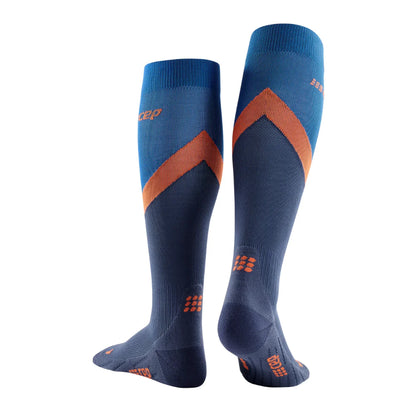 Mens CEP Long Socks Compression Chevron