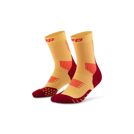 Mens CEP Mid Cut Socks CORE RUN Mid Cushion Compression