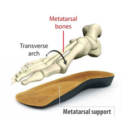 Footlogics Metatarsalgia Insole 3/4 Length