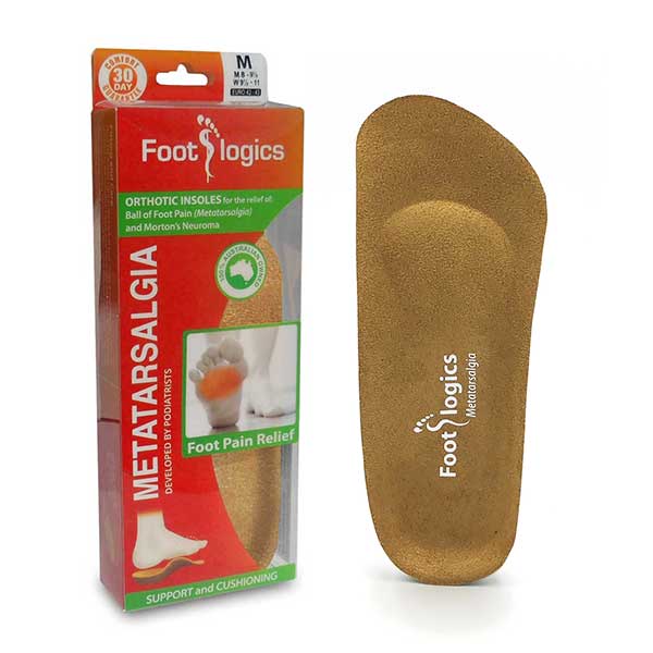 Footlogics Metatarsalgia Insole 3/4 Length