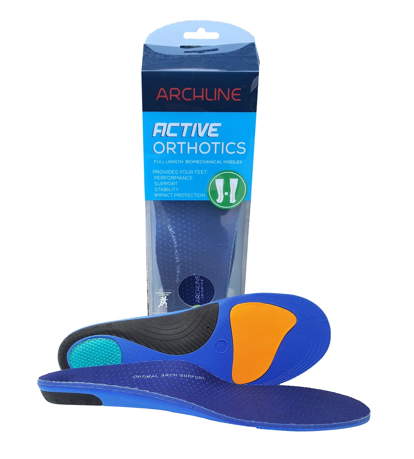 Unisex Archline Active Orthotic Insoles