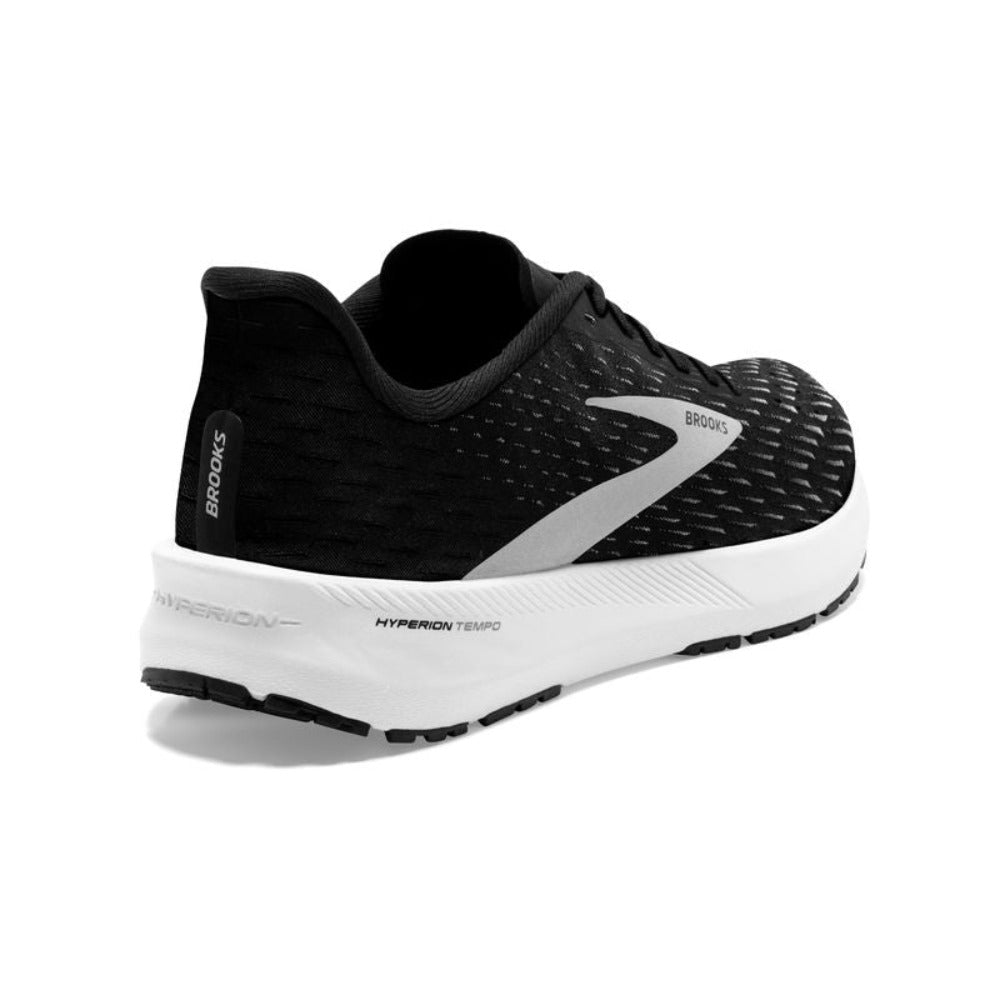 Black White Mens Brooks Hyperion Tempo 