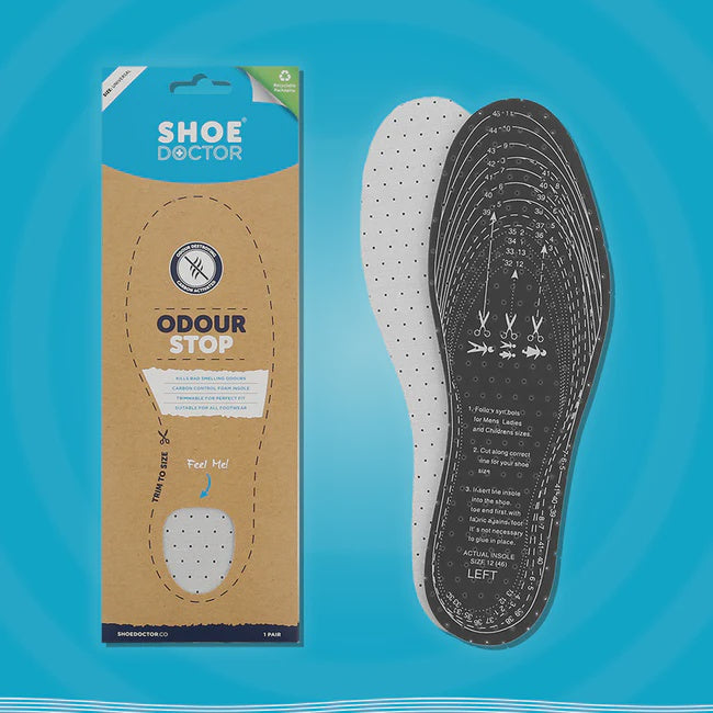 Shoe Doctor Odour Stop Trimmable Insoles