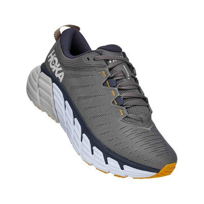 Charcoal Grey Ombre Blue Mens Hoka Gaviota 3