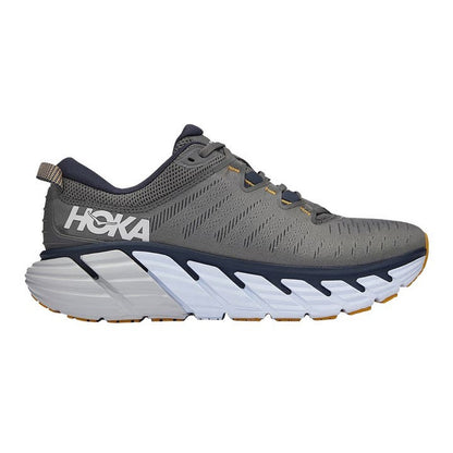 Charcoal Grey Ombre Blue Mens Hoka Gaviota 3