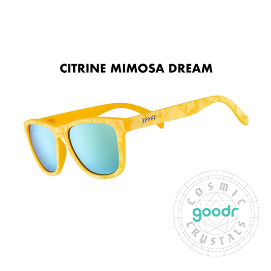 Goodr OG Running Sunglasses - Citrine Mimosa Dream