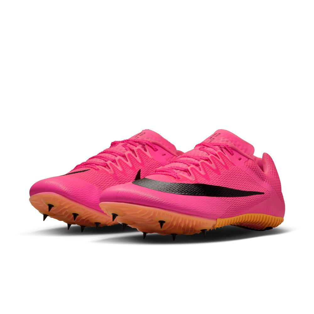 Orange hotsell nike spikes