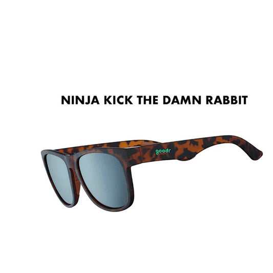 Goodr BFG Running Sunglasses - Ninja Kick The Damn Rabbit
