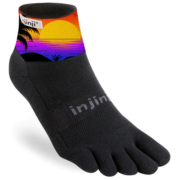 Injinji Spectrum Trail Mini Crew Midweight Socks