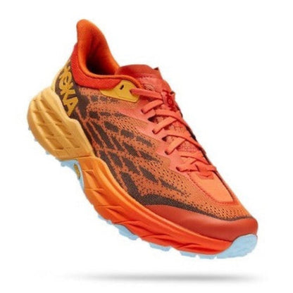 Puffins Bill Amber Yellow Mens Hoka Speedgoat 5 Wide 