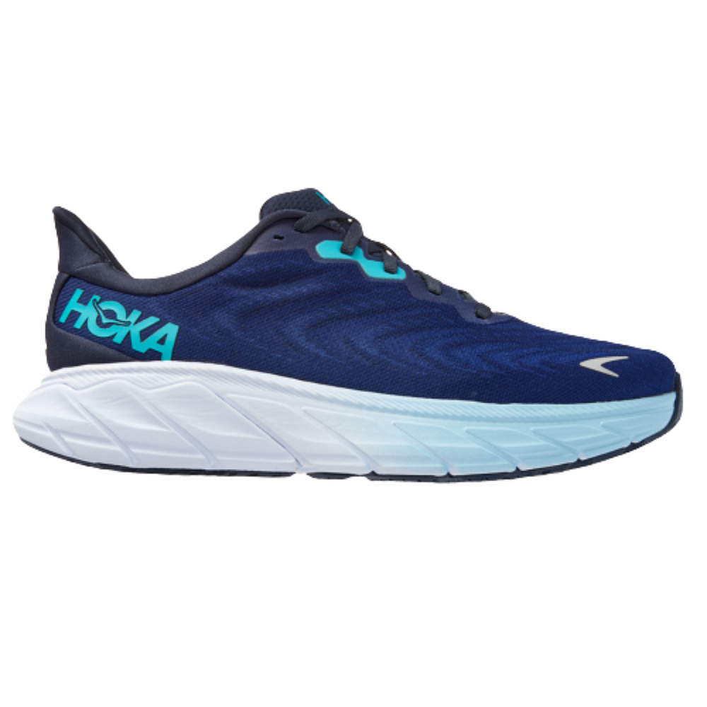 Outer Space Bellwether Blue Mens Hoka Arahi 6 front