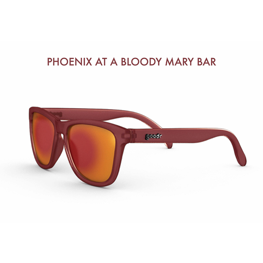 Goodr OG Running Sunglasses - Phoenix At A Bloody Mary Bar