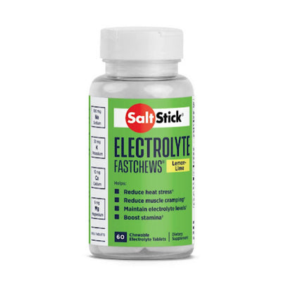 Lemon Lime SaltStick Electrolyte 60 Tab Bottle
