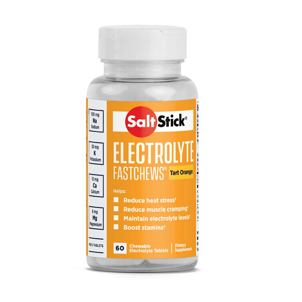 Orange SaltStick Electrolyte 60 Tab Bottle