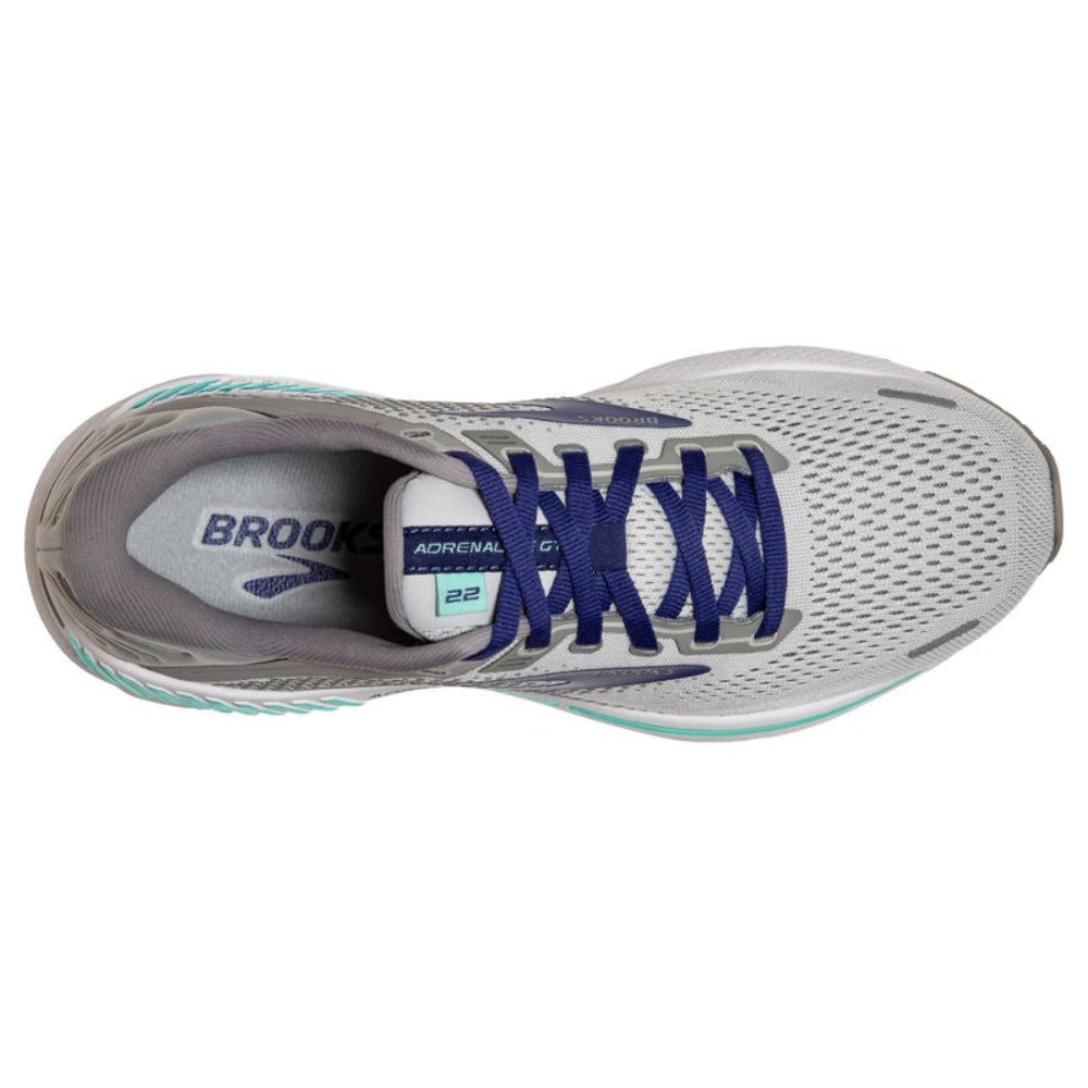 Alloy Blue Green Womens Brooks Adrenaline 22 2A