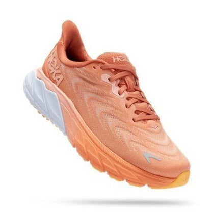 Sun Baked Shell Coral Womens Hoka Arahi 6
